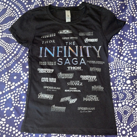 Marvel Girls T-Shirt - The Infinity Saga - Picture 2 of 3